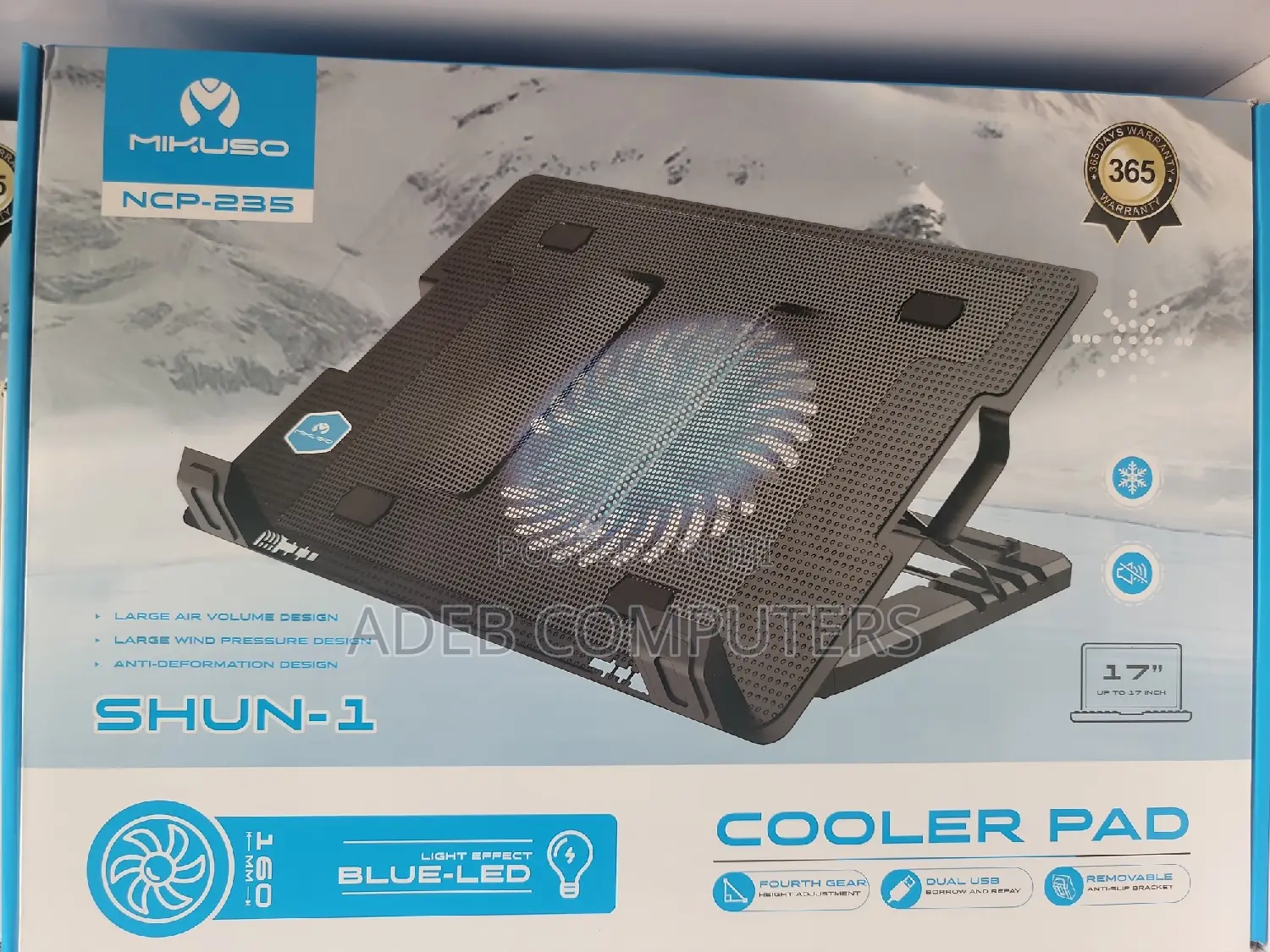Laptop Stand With Cooling Fan