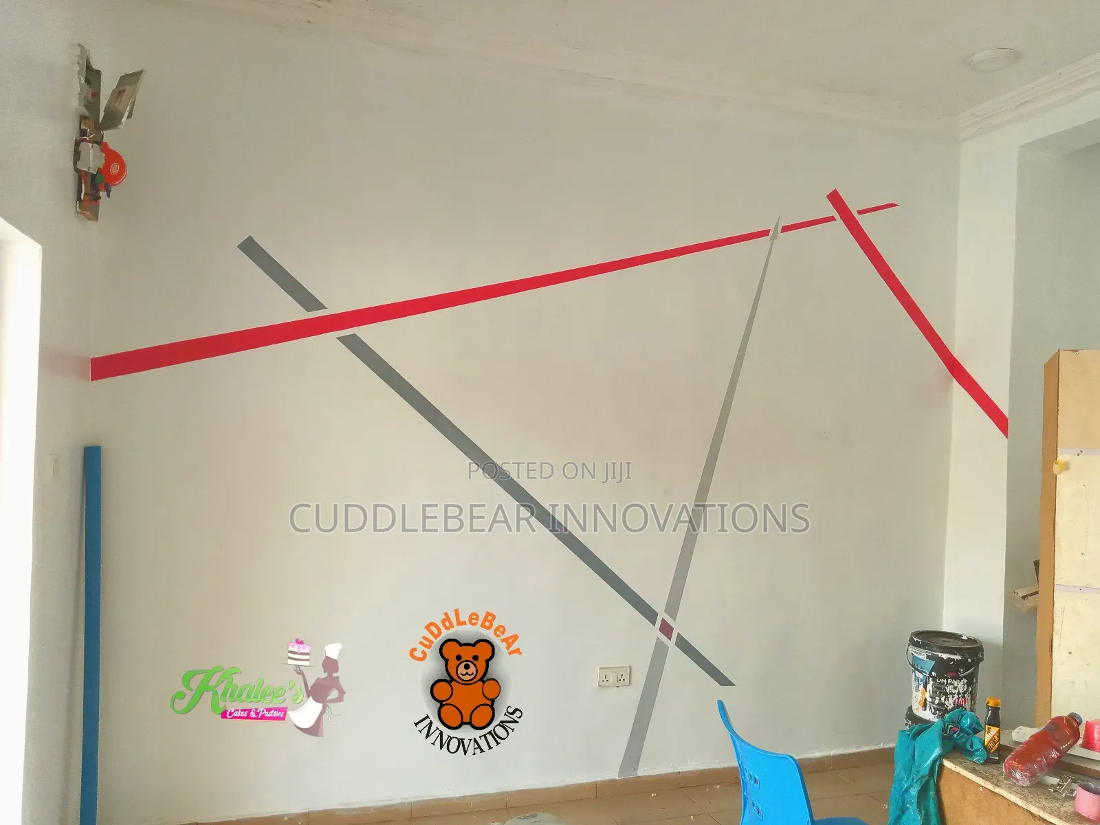 Painting Screeding, Wallpaper, 3D Panelling, Blinds More