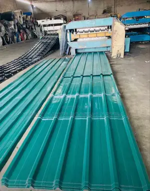 Long Sparn Green And Brown Roofing Sheets