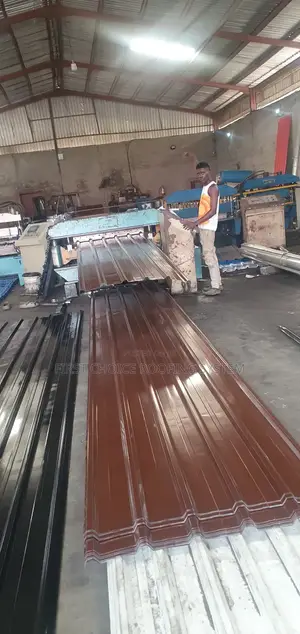 Long Sparn Green And Brown Roofing Sheets