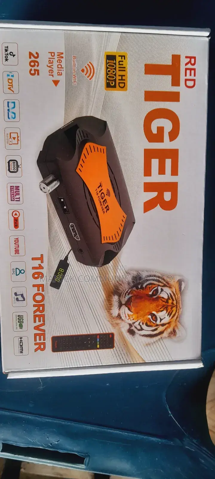 Tiger T16 Forever H.265 Decoder