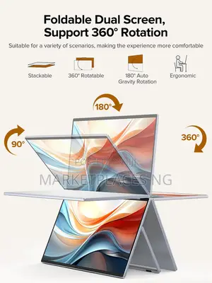 UPERFECT Delta Dual Screen Folding Portable Monitor