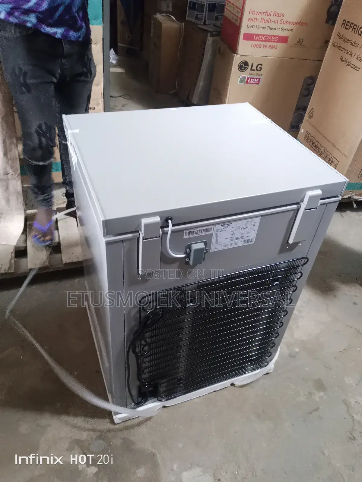142litres Hisense Freezerfc180sh