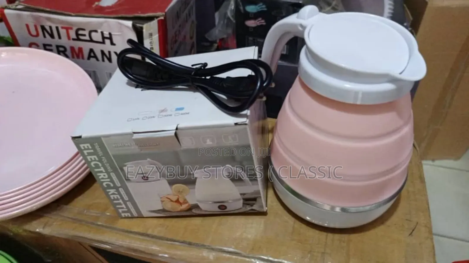 Silicone Foldable Electric Kettle