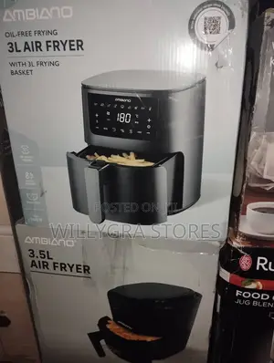 Ambiano Professional 3l Digital Air Fryer, 1400w