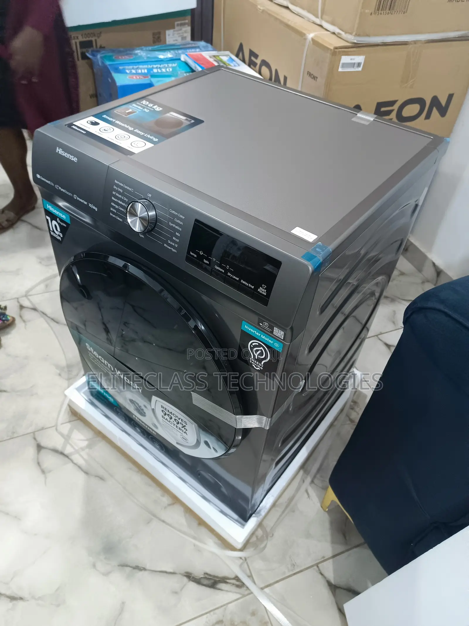 Efficient Hisense Washing Machine 10kg