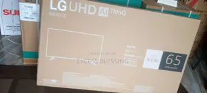New Quality LG 65 Inches Frameless Smart Tv+Netflix-65uq70