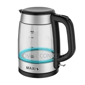 MAXI 1.7L Transparent Glass KETTLE 2150 Watts