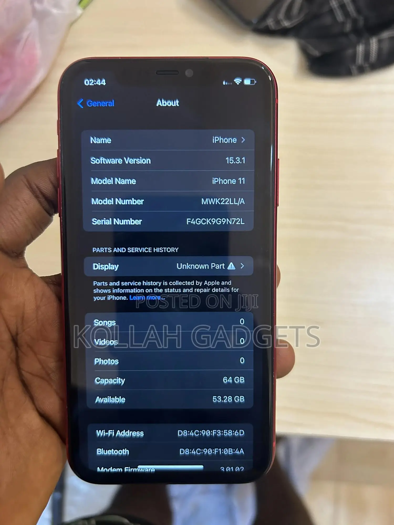 Apple iPhone 11 64 GB Red