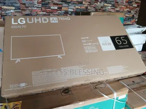 Affordable Lg 65" Smart Television+Wi-Fi and Youtube-65uq70