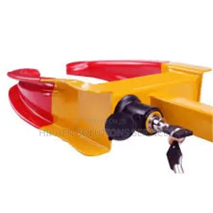 Universal Yellow Anti Theft Car Wheel Tyre Lock