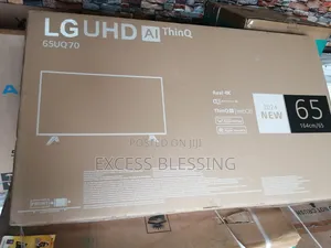 Brand New LG Frameless Smart 65" Tv+Mira-Cast-65uq70