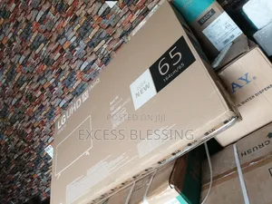 Brand New Frameless 65" Smart Tv+ Netflix and Wi-Fi-65uq70