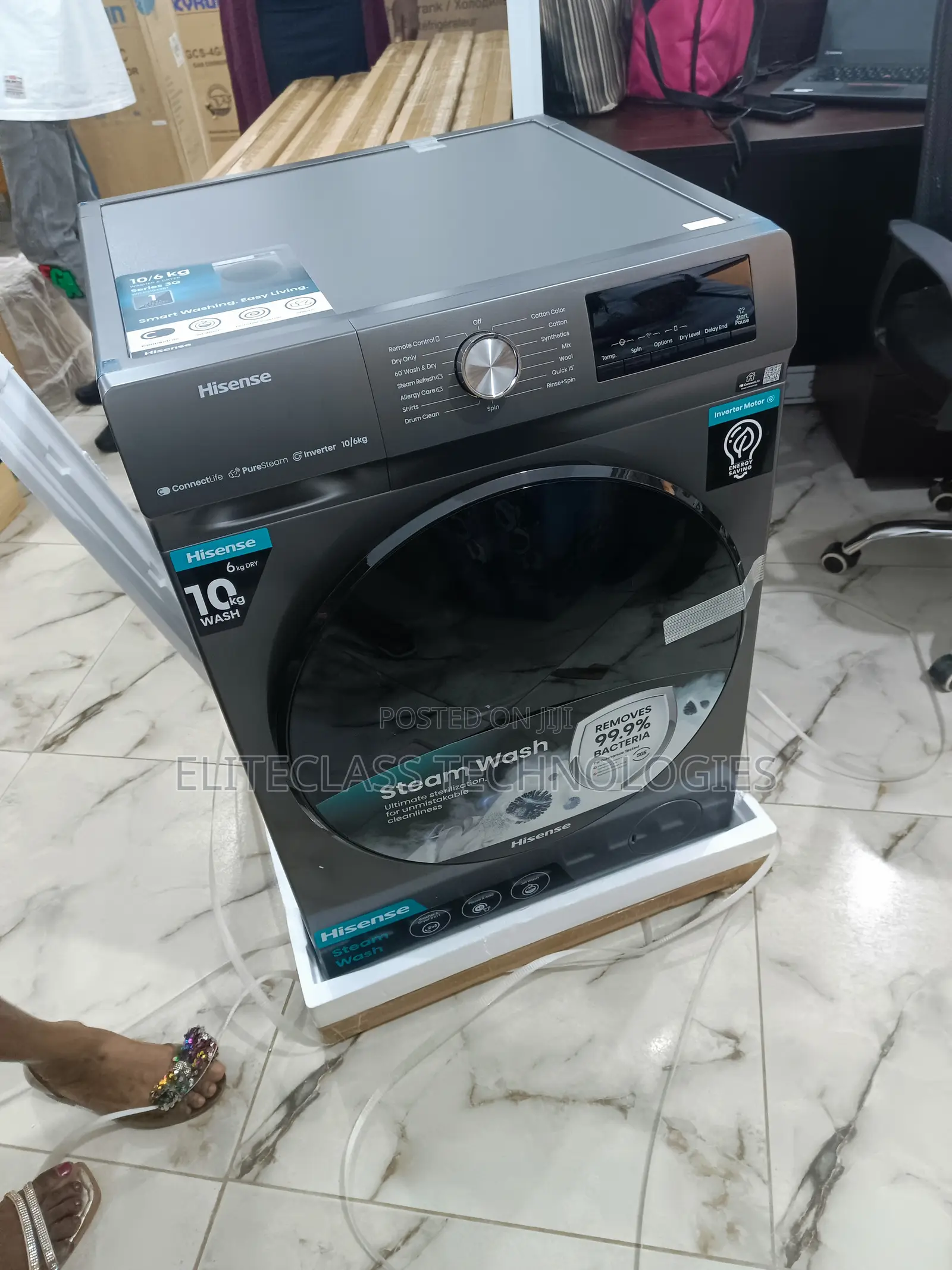 Standard Hisense Washing Machine 10kg