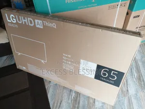 Affordable 65" LG Frameless Smart Tv+Mira-Cast-65uq70