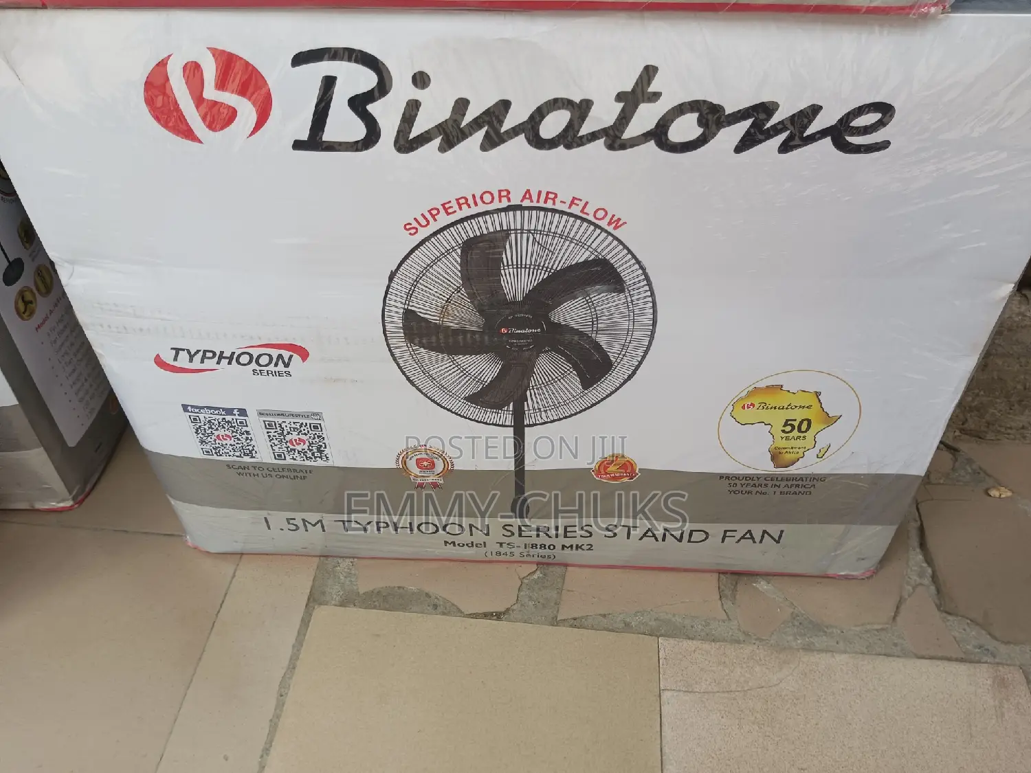 Binatone Stand Fan 1657