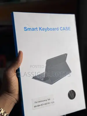 Backlit Keyboard With Touchpad for Galaxytab S8+/S7fe/S7+