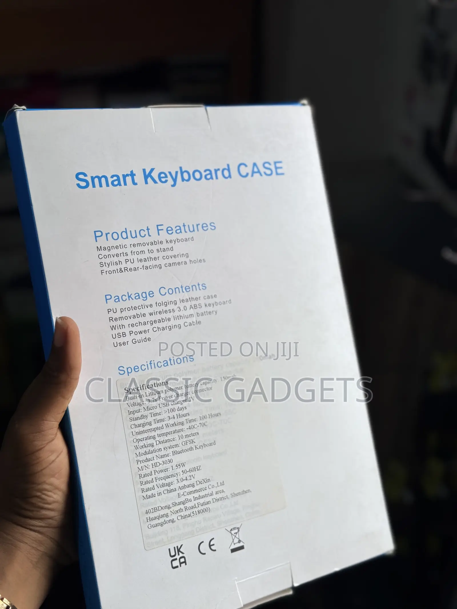 Backlit Keyboard With Touchpad for Galaxytab S8+/S7fe/S7+