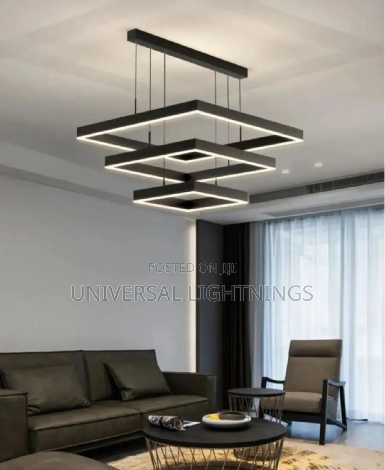 Executive LED Chandelier 3RING