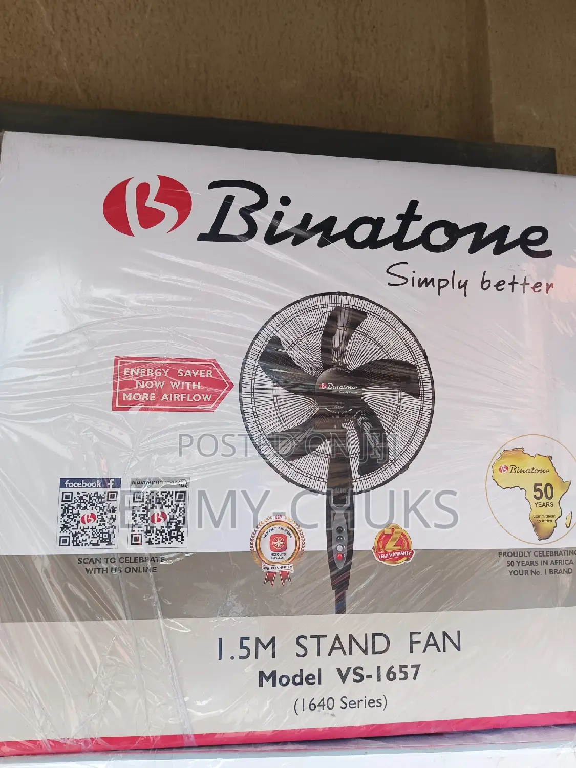 Standing Fan Binatone