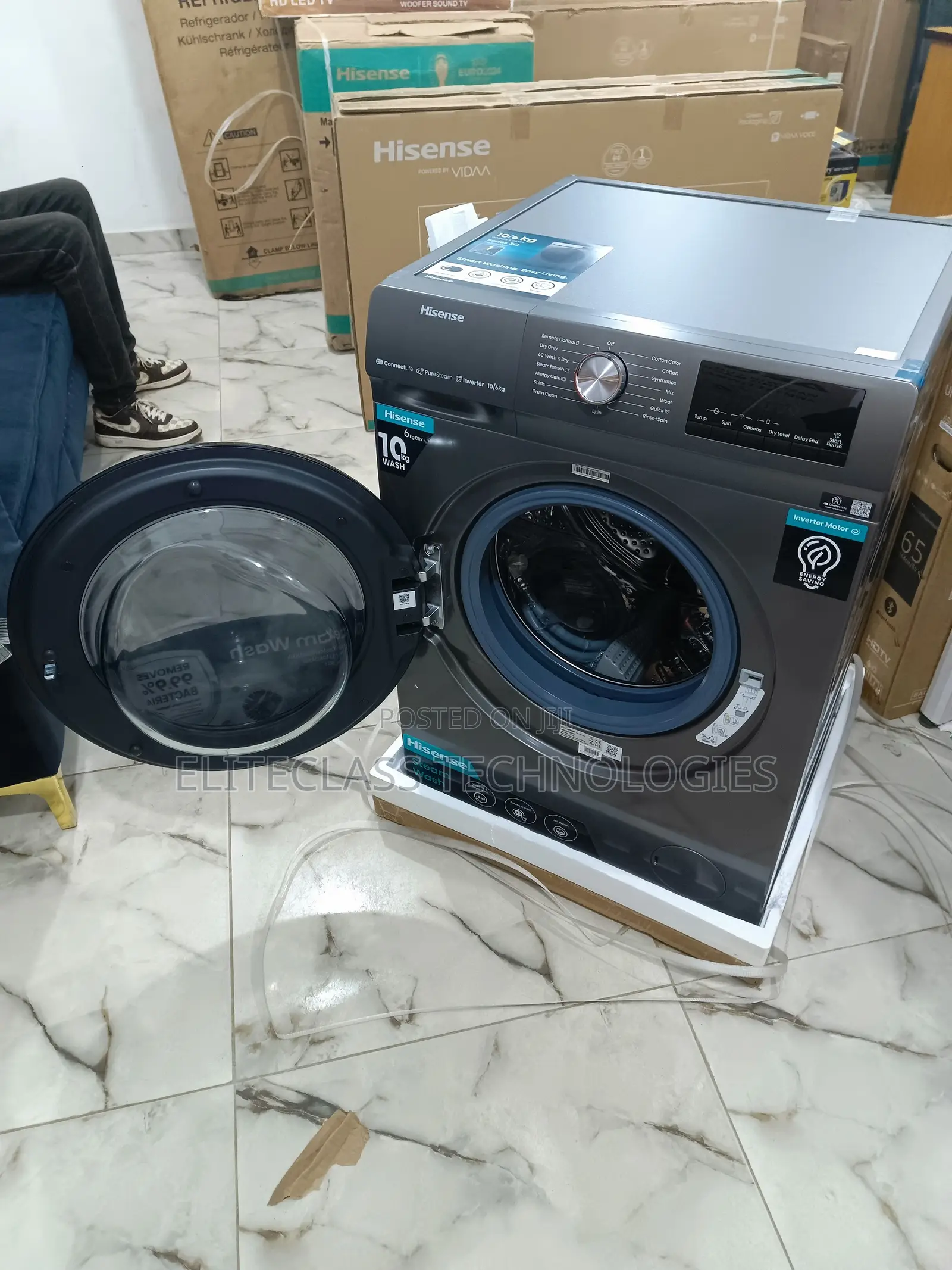 New Hisense Washing Machine 10kg