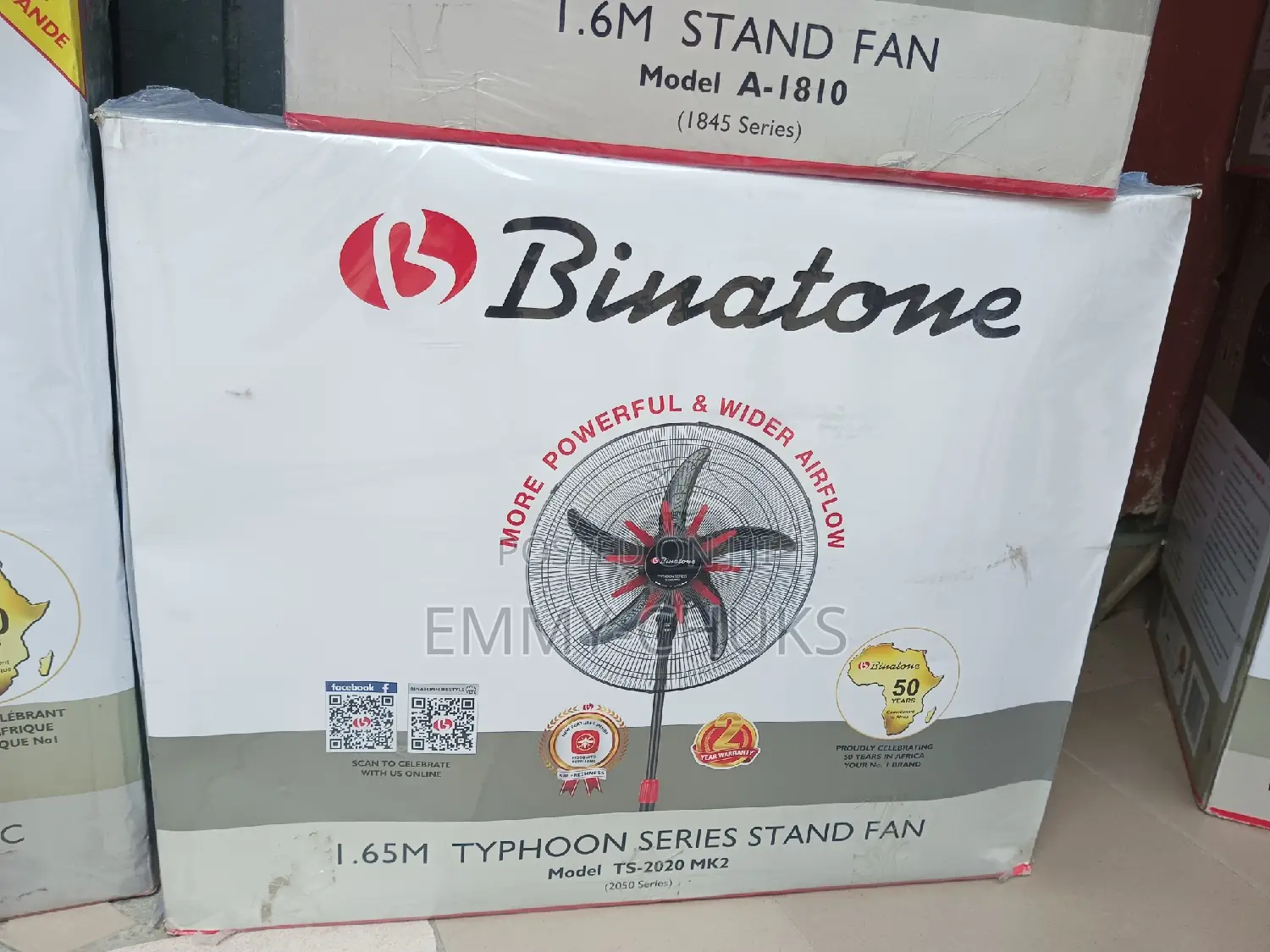 Binatone Typhoon Stand Fan