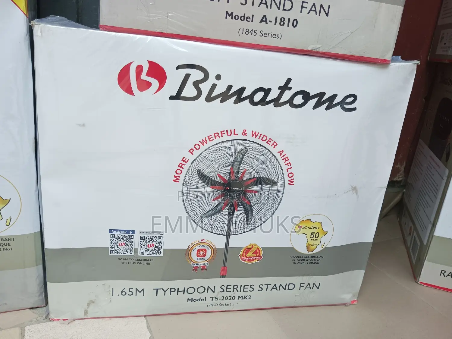Binatone Ts -2020mks Stand Fan