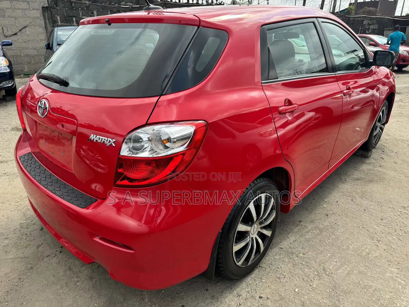 Toyota Matrix 2012 Red