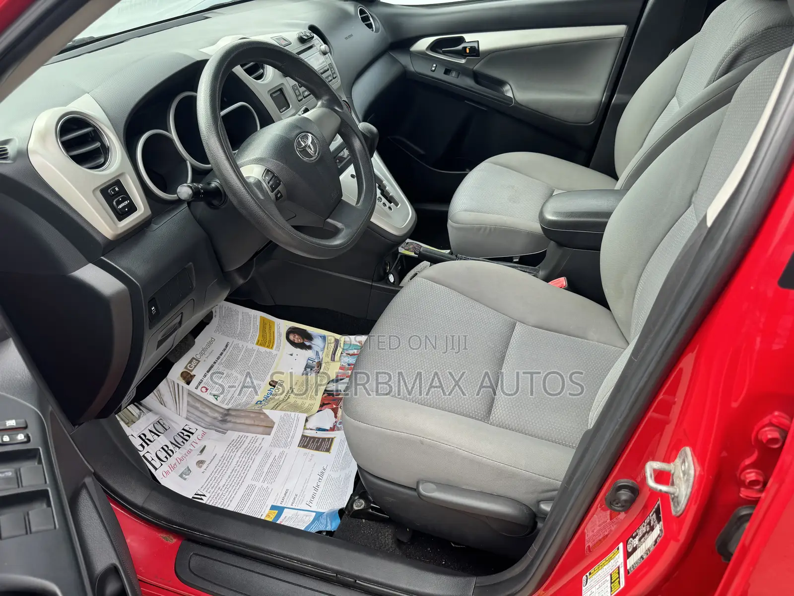 Toyota Matrix 2012 Red