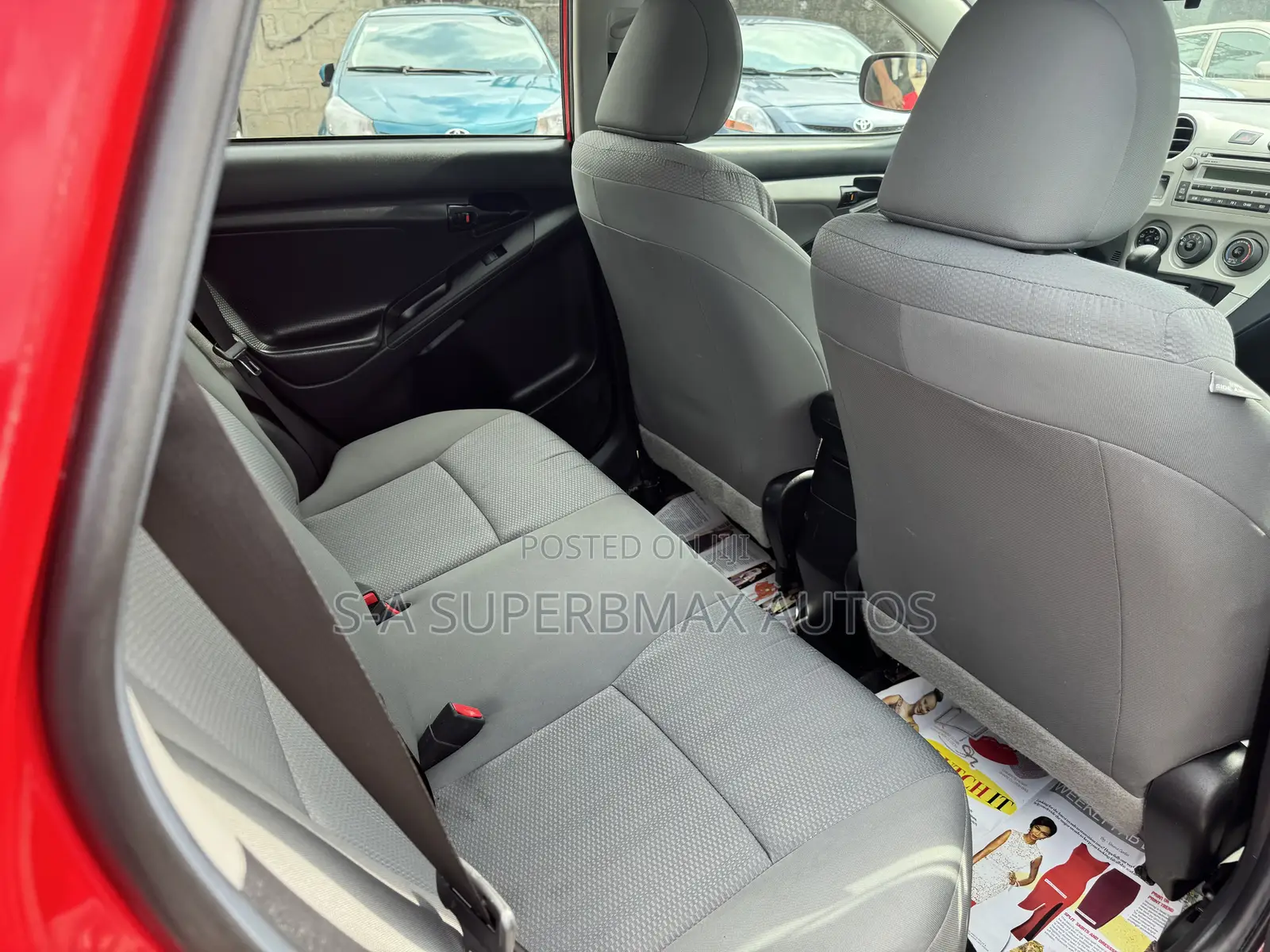 Toyota Matrix 2012 Red
