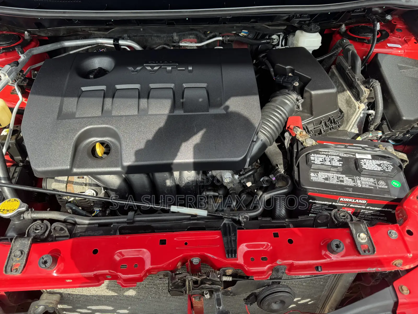 Toyota Matrix 2012 Red