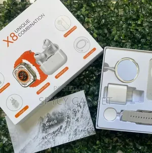 X8 Unique Combination Smartwatch With Earbud