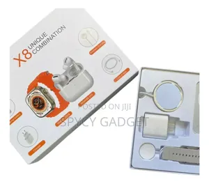 X8 Unique Combination Smartwatch With Earbud