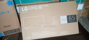 Quality Frameless LG 65" Smart Tv+Youtube-65uq70