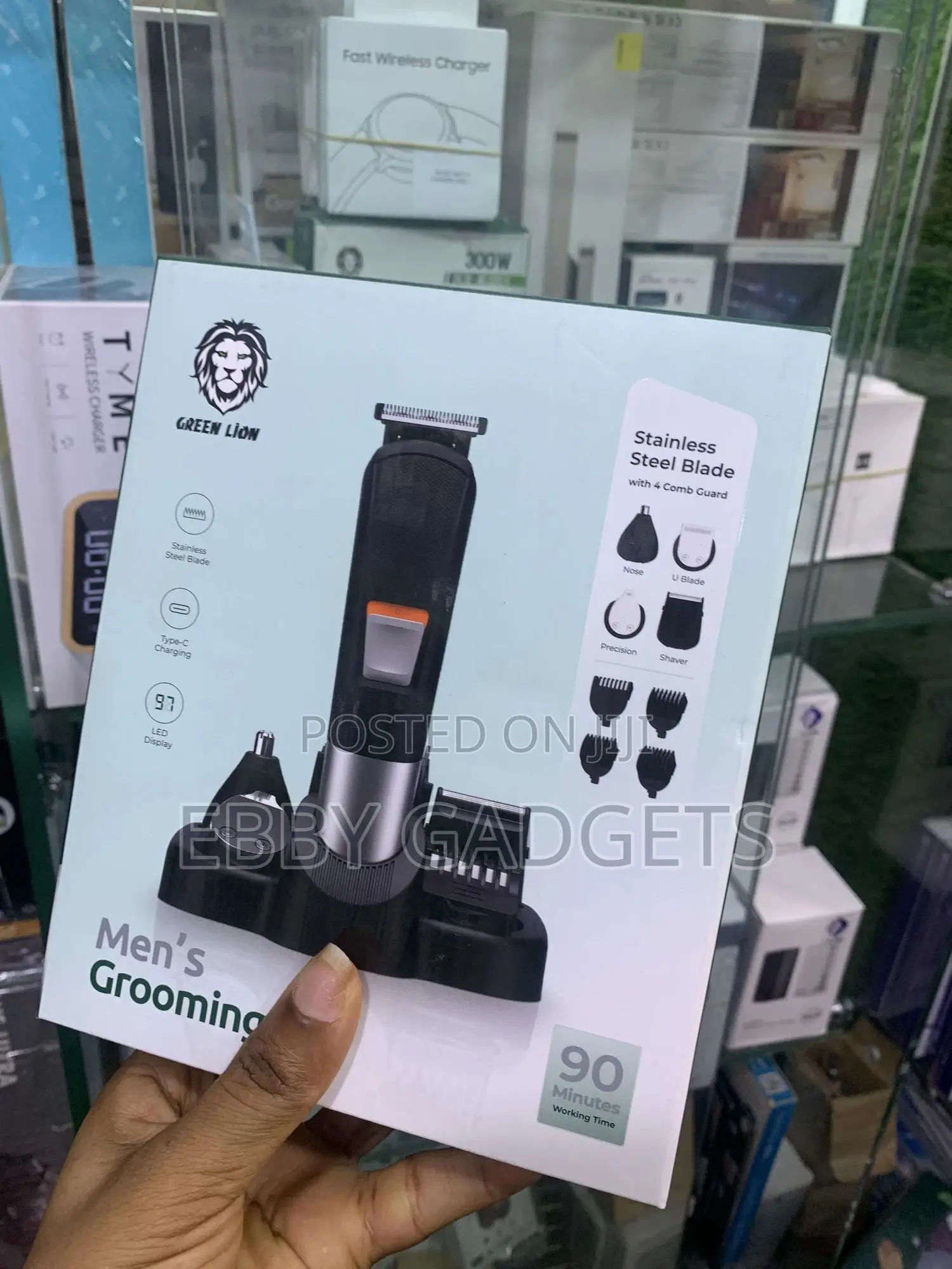 Green Lion Men Grooming Kit