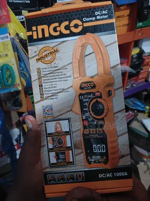 Industrial Ac/Dc Ingco Clamp Meter