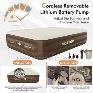 One Click Automatic Inflatable Air Bed
