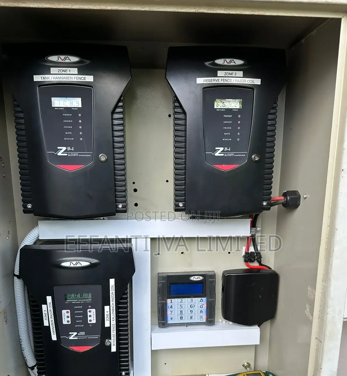 Jva Electric Fence Energizers at Work