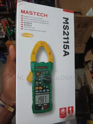 Industrial Ac/Dc Mastech Clamp Meter