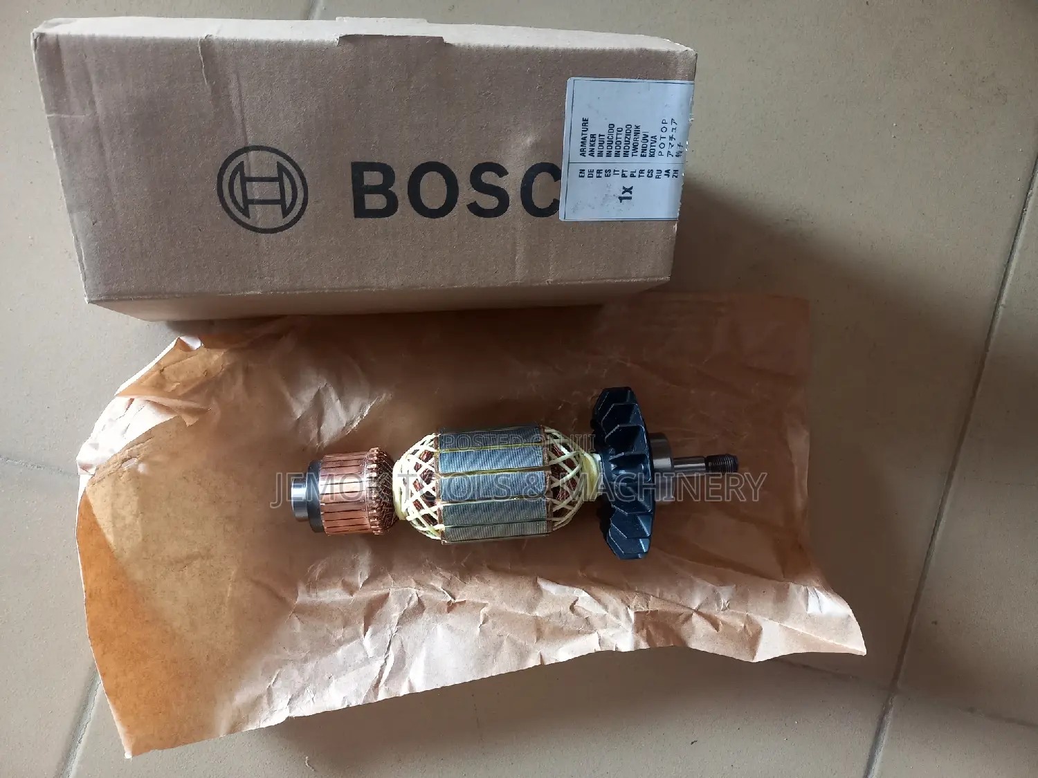 Bosch Armature for 9" Angle Grinder