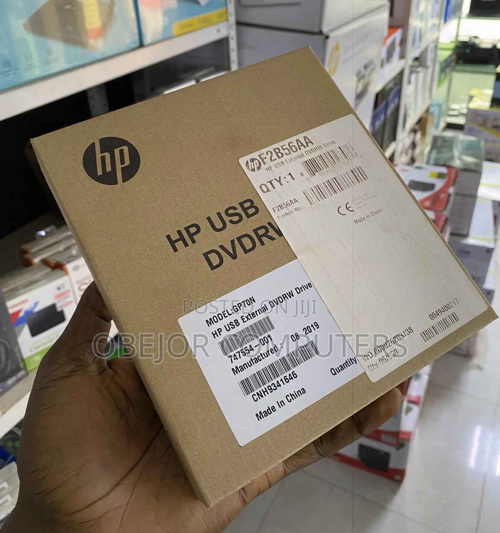 Hp Gp70n Usb External DVD/Rw Drive