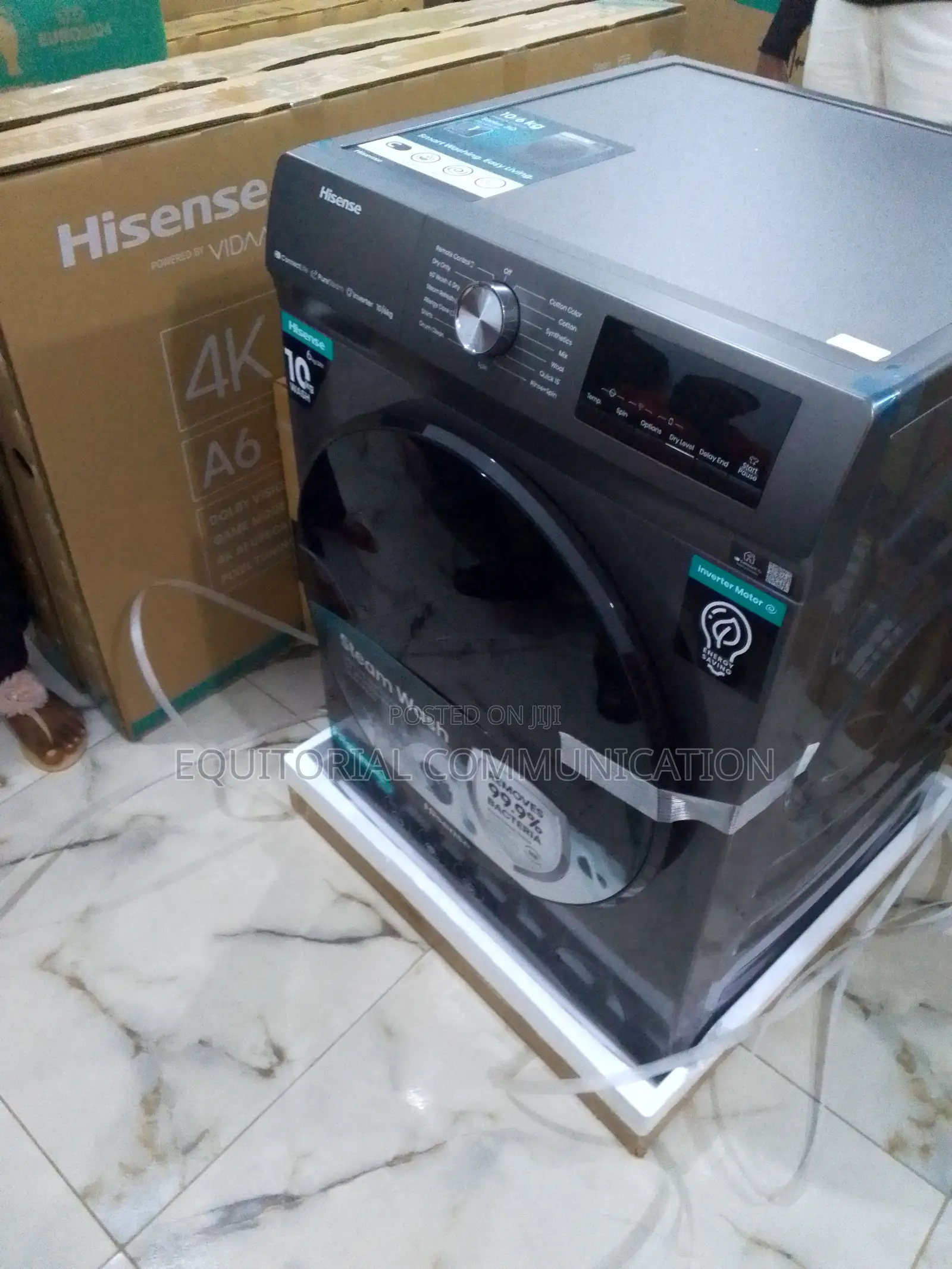 New Standard 10kg Front Loader Washing Machine 
