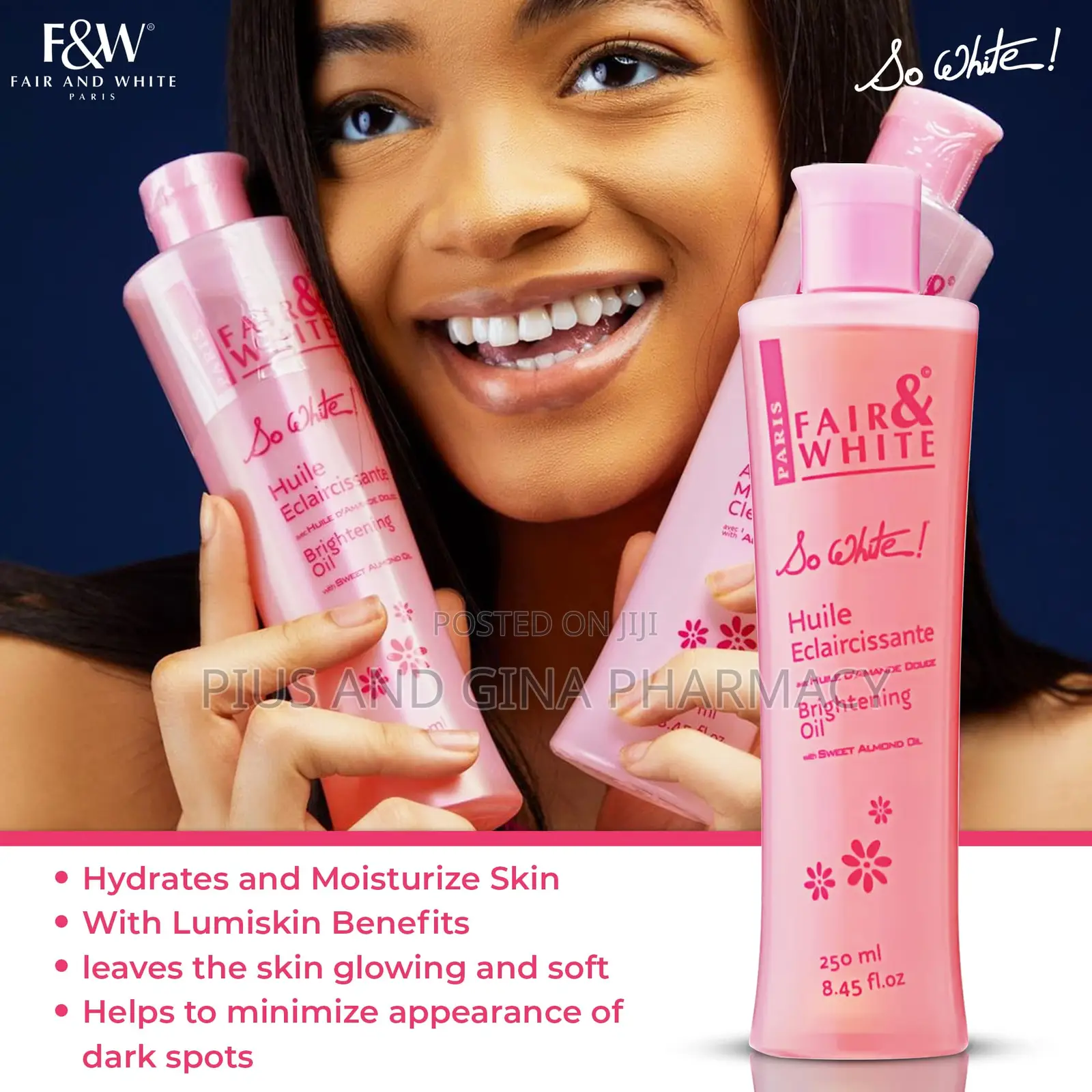 So White Body Oil -250ml