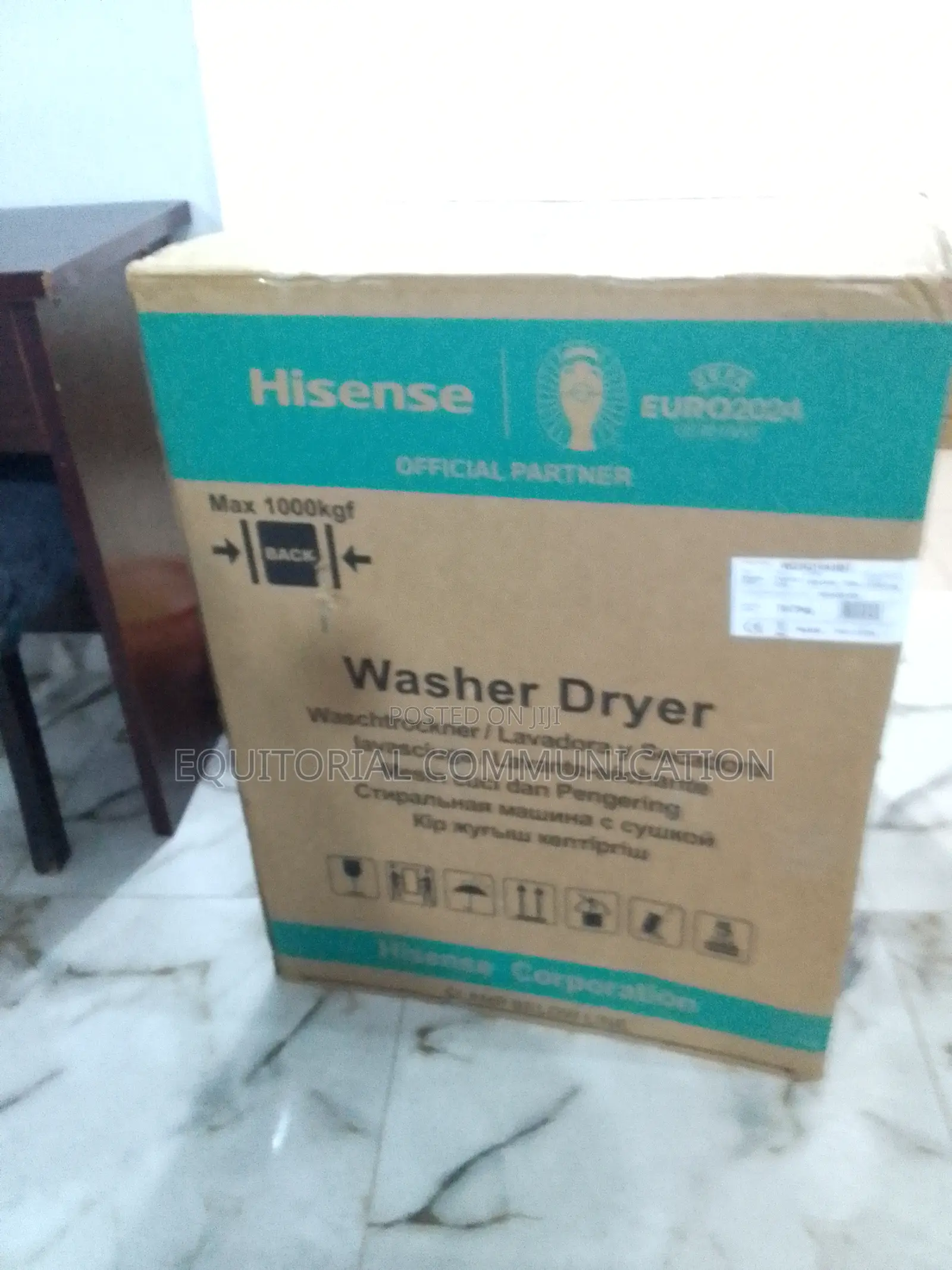 Afforable 10kg Front Loader Hisense Washing Machine 