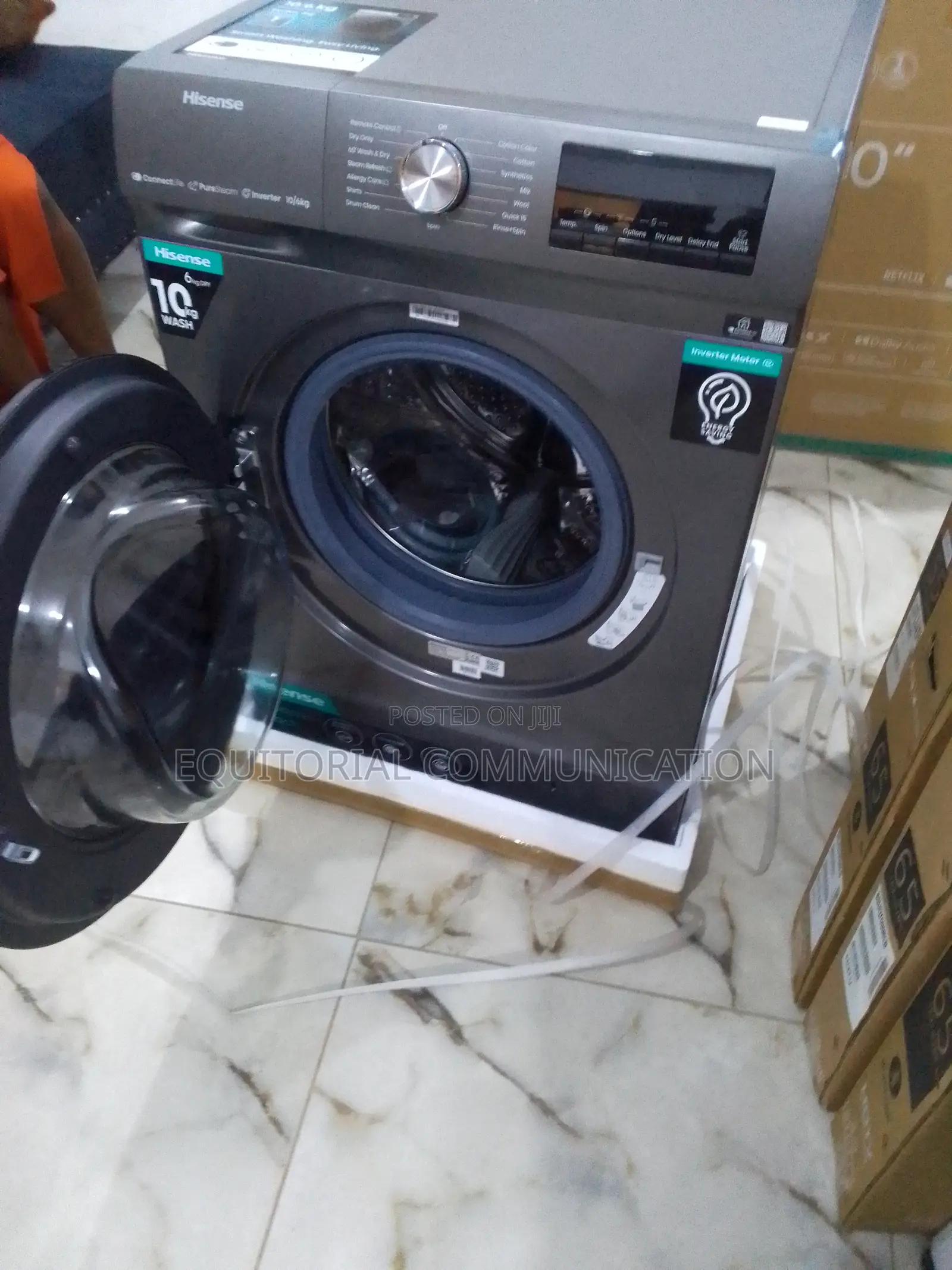 Afforable 10kg Front Loader Hisense Washing Machine 