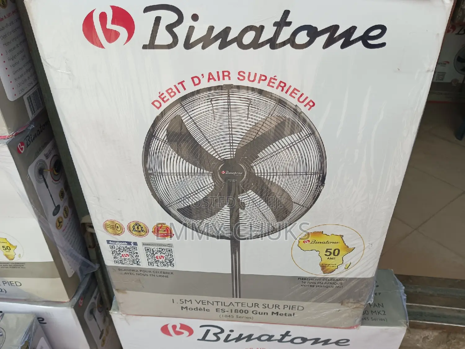 Super Binatone Standing Fan 18"
