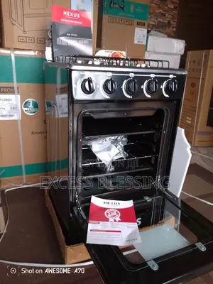 Quality Nexus 4 Burners 50/50 Standing Gas Cooker Nx-5055