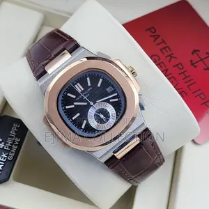 High Quality Patek Philippe With Original Leather Watch