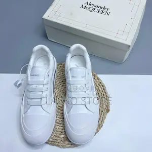 Original Alexander Mcqueen Plimsoll White Sneakers
