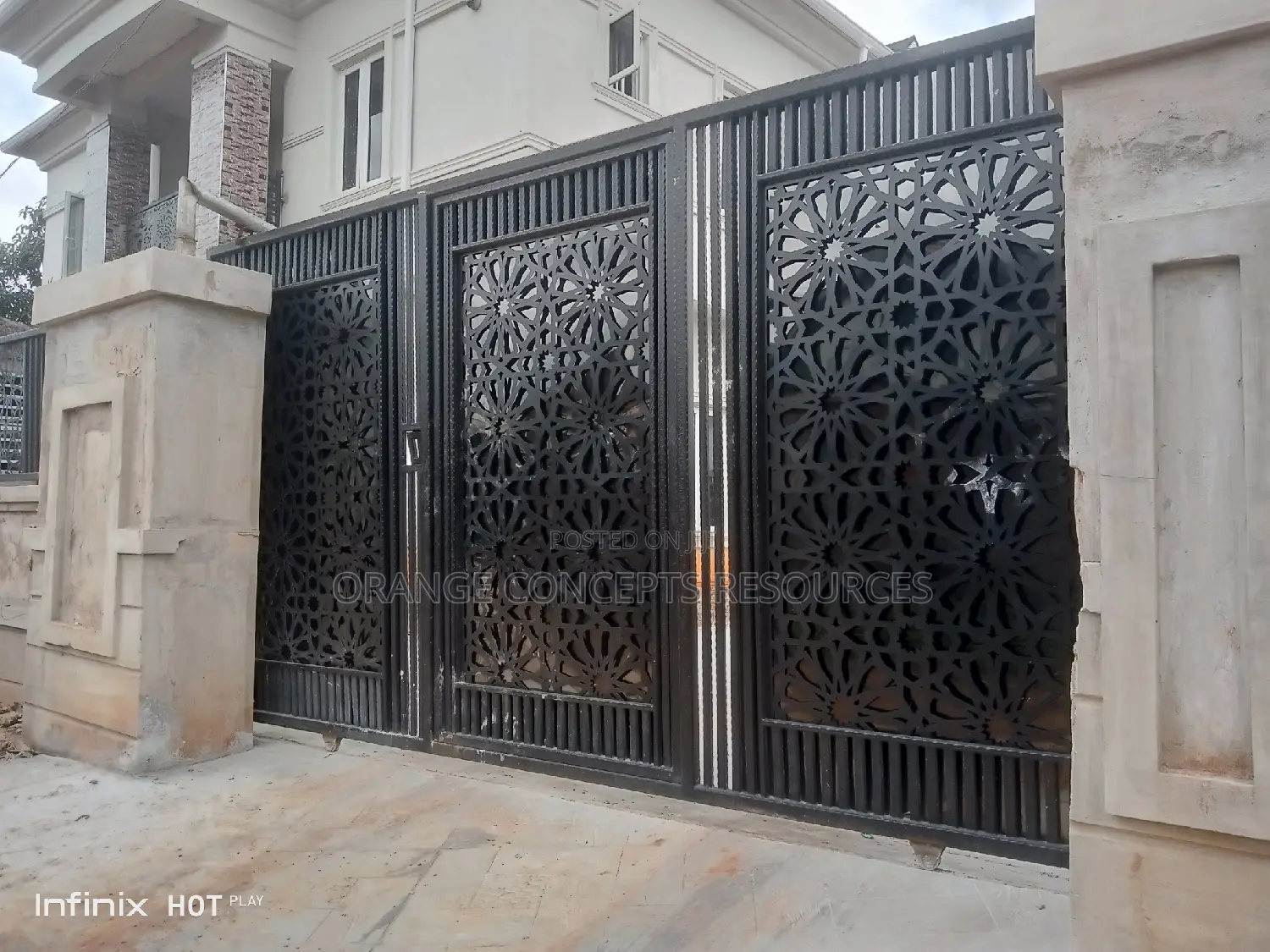 Wrought Iron Gate